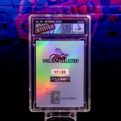 Shinobu Waifu Card Serial #17/25 LIMITED RELEASE Encased Custom Holo SLAB OMEGA - Image 5