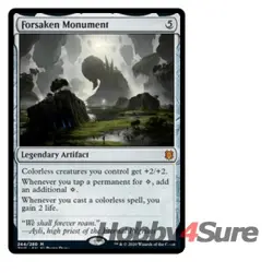 Forsaken Monument M/NM Magic: The Gathering MTG Zendikar Rising - Image 1