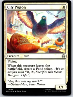 City Pigeon Marvel's Spider-Man 4 NM MTG Magic - Image 1