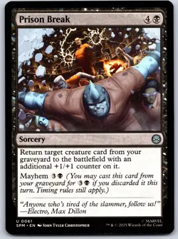 Prison Break Marvel's Spider-Man 61 NM MTG Magic - Image 1