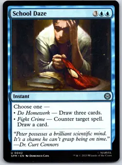 School Daze Marvel's Spider-Man 42 NM MTG Magic - Image 1