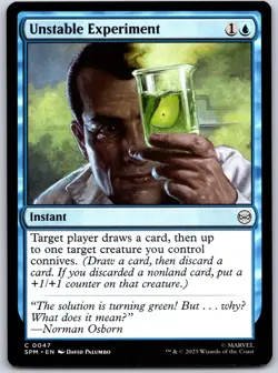 Unstable Experiment Marvel's Spider-Man 47 NM MTG Magic - Image 1