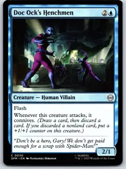 Doc Ock's Henchmen Marvel's Spider-Man 30 NM MTG Magic - Image 1