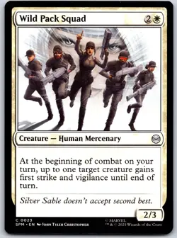 Wild Pack Squad Marvel's Spider-Man 23 NM MTG Magic - Image 1