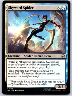 Skyward Spider Marvel's Spider-Man 146 NM MTG Magic - Image 1