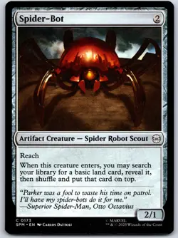 Spider-Bot Marvel's Spider-Man 173 NM MTG Magic - Image 1