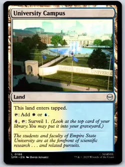 University Campus Marvel's Spider-Man 186 NM MTG Magic - Image 1