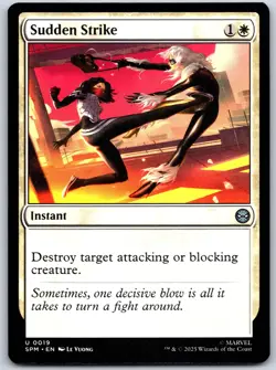Sudden Strike Marvel's Spider-Man 19 NM MTG Magic - Image 1