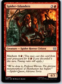 Spider-Islanders Marvel's Spider-Man 91 NM MTG Magic - Image 1