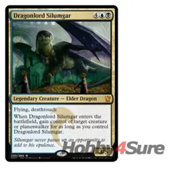 Dragonlord Silumgar M/NM Magic: The Gathering MTG Dragons Of Tarkir - Image 1