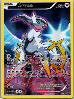 Pokemon TCG Arceus XY116/211 XY Black Star Promos Holo LP - Image 1
