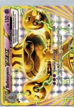 Pokemon TCG Beheeyem BREAK XY135/211 XY Black Star Promos Holo NM - Image 1