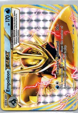 Pokemon TCG Empoleon BREAK XY134/211 XY Black Star Promos Holo NM - Image 1