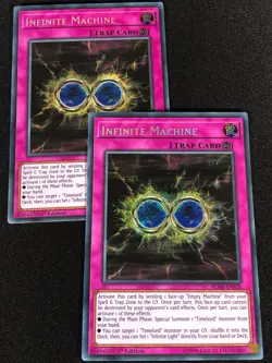 Yugioh Infinite Machine BLRR-EN028 1st Secret x2 (NM) - Image 1
