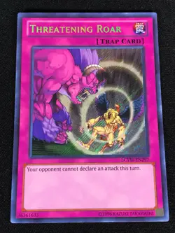 Yugioh Threatening Roar LCYW-EN297 Secret (NM) - Image 1