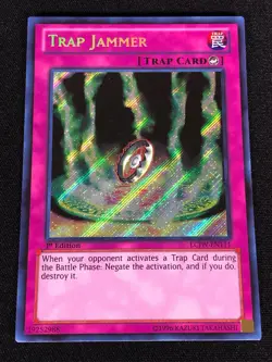 Yugioh Trap Jammer LCJW-EN111 1st Secret (NM) - Image 1