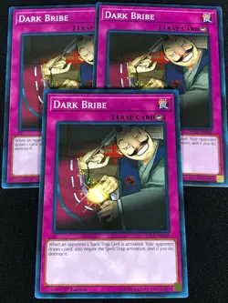 Yugioh Dark Bribe YS17-EN040 1st Common x3 (NM) - Image 1
