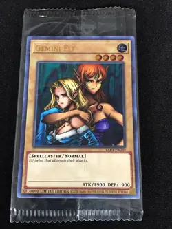 Yugioh Gemini Elf LART-EN039 ULTRA (NM) Sealed - Image 1