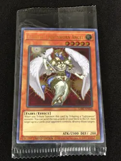 Yugioh Celestia, Lightsworn Angel LART-EN036 ULTRA (NM) Sealed - Image 1