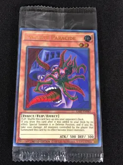 Yugioh Parasite Paracide LART-EN043 ULTRA (NM) Sealed - Image 1