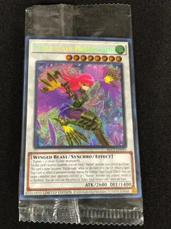 Yugioh Cyber Slash Harpie-Lady BLC1-EN010 Secret (NM) Sealed - Image 1