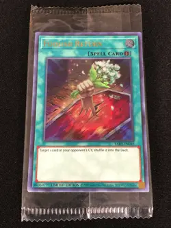Yugioh Foolish Return LART-EN042 Ultra (NM) Sealed - Image 1