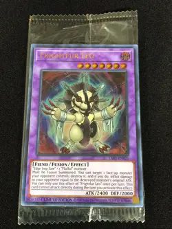Yugioh Frightfur Leo LART-EN025 Ultra (NM) Sealed - Image 1