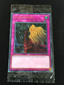 Yugioh Stygian Dirge LART-EN058 ULTRA (NM) Sealed - Image 1