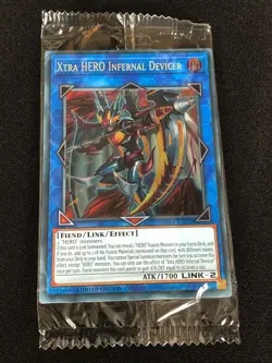 Yugioh Xtra Hero Infernal Devicer BLC1-EN009 SECRET (NM) Sealed - Image 1