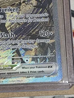 Pokemon TCG Greninja EX 132 Scarlet & Violet Promo Holo Card NM Condition - Image 5