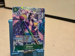 One Piece Card Game Royal Blood Smoker SR OP10-030 ALT ART Parallel English TCG - Image 1