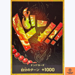 DON !! Card Portgas D. Ace (Gold Frame) PRB-01 ONE PIECE CARD THE BEST JP NM - Image 1