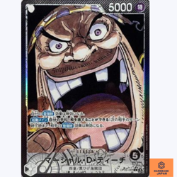 Marshall D. Teach OP09-081 L Parallel Emperors in the New World One Piece Card - Image 1
