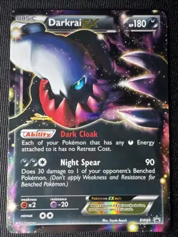 Darkrai EX BW46 Black & White Holo 2012 Pokemon Card NM - Image 1