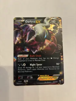 Darkrai EX 63/108 Dark Explorers Holo pokemon cards TCG - Image 1