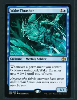 Wake Thrasher MTG Magic 2017 Duel Decks: Merfolk vs. Goblins LP/NM - Image 1