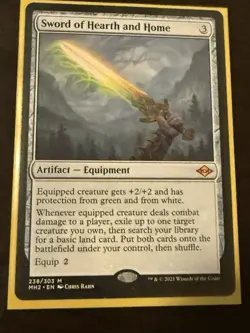 Magic the Gathering - Sword of Hearth and Home Modern Horizons 2 NM Never Played - Image 1