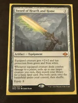 Magic the Gathering - Sword of Hearth and Home Modern Horizons 2 NM Never Played - Image 2