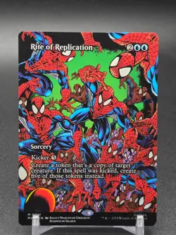 Rite of Replication (Borderless) Spider-Man Mythic Regular #14 NM MTG - Image 1