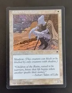 Magic the Gathering MTG Soltari Lancer x1 Soltari Foot Soldier x2 Tempest MP - Image 2