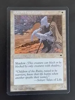 Magic the Gathering MTG Soltari Lancer x1 Soltari Foot Soldier x2 Tempest MP - Image 4