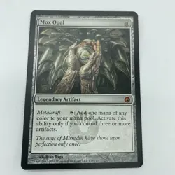 Magic the Gathering MTG Mox Opal (179) Scars of Mirrodin LP - Image 1