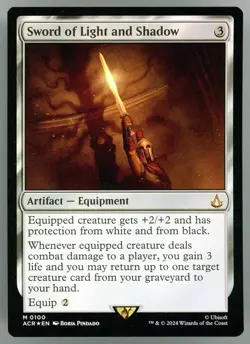Sword of Light and Shadow Universes Beyond: Assassin's Creed Foil - Image 1