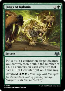 Fangs of Kalonia 0153 MTG Modern Horizons 3 Uncommon NP - Image 1