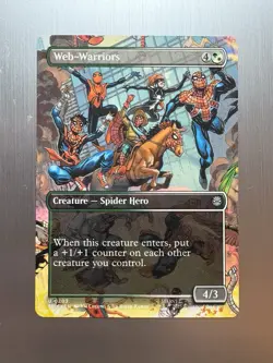 Web-Warriors - 203 - MTG: Spider-Man: Eternal - Borderless - Uncommon - Regular - Image 1