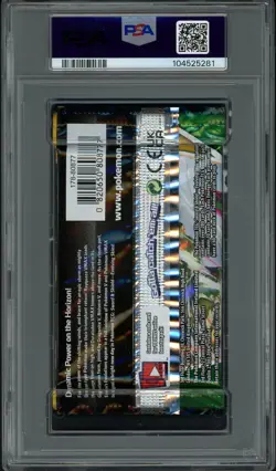 2021 Pokemon Evolving Skies Foil Booster Pack Rayquaza Art PSA 10 GEM MINT - Image 2