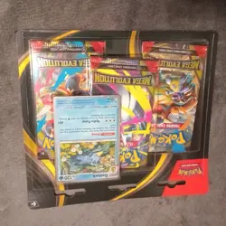 Pokemon TCG Mega Evolution 3 Pack Blister (Golduck) Factory Sealed - Image 1