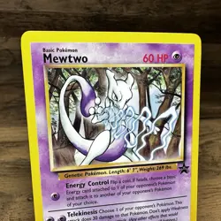 2000 Pokemon Promo Mewtwo Black Star Promo WoTC 12 - Image 4