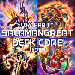 Salamangreat Deck Core LD10-EN 54 Cards YuGiOh Soulburning Volcano LOW RARITY - Image 1