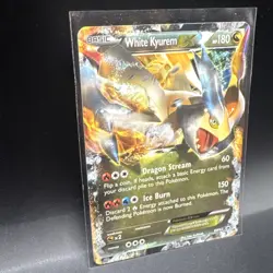 Pokemon Card White Kyurem Ex Bw63 Holo Black Star Promo - Image 3